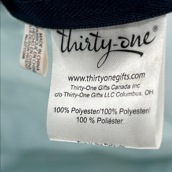 Thirty-One Picnic Thermal Cooler Tote Aquatic Fish Print Carrier Travel - Picture 4 of 8